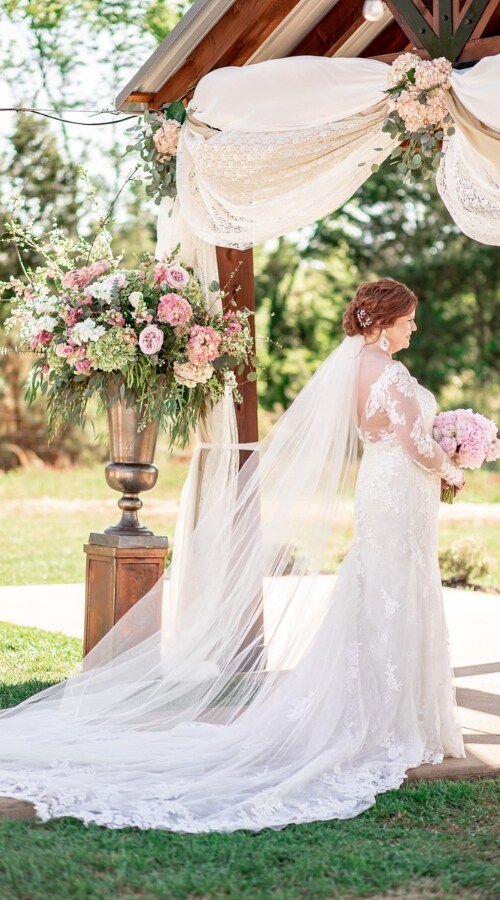 Wedding arch flowers Tyler TX